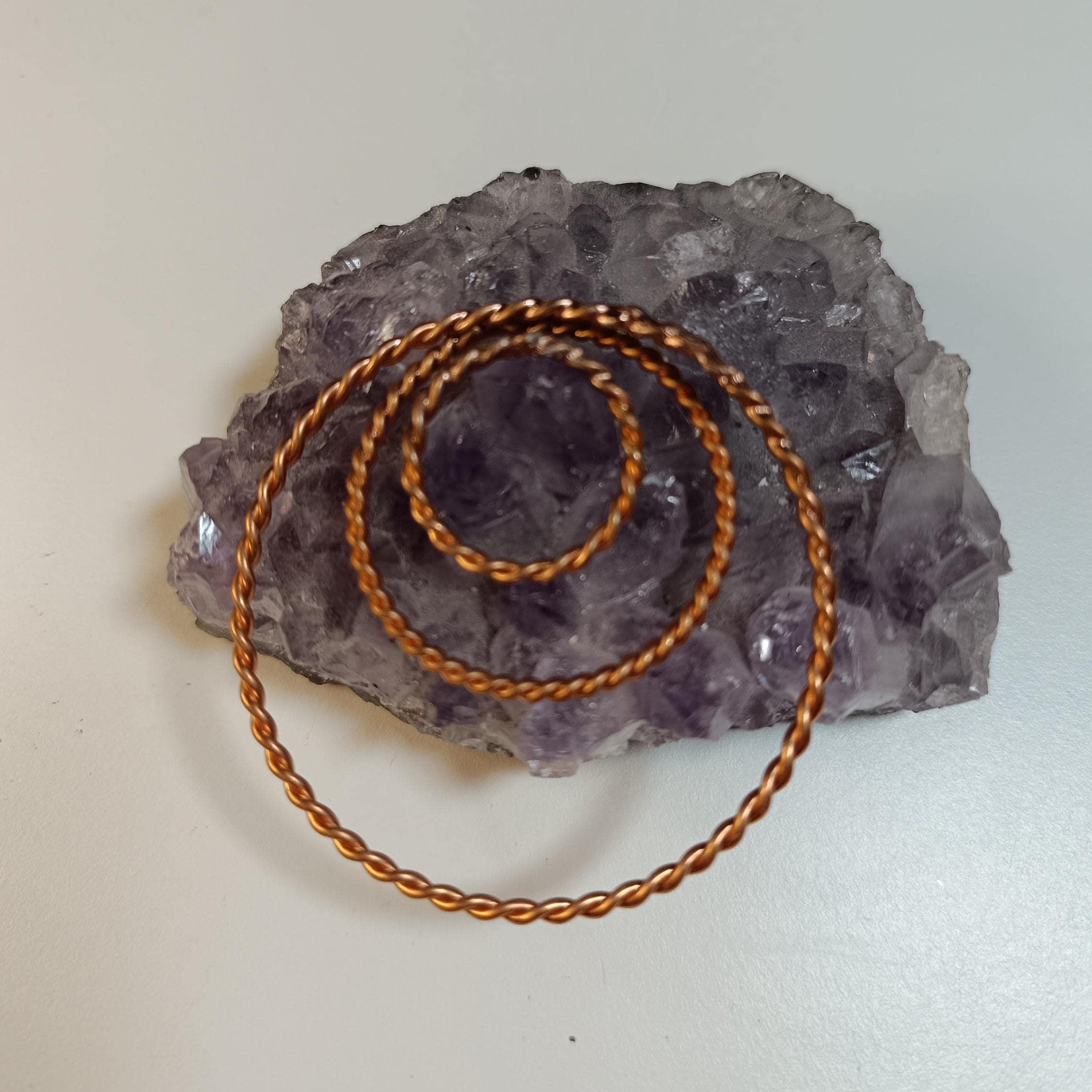 Trio Set Copper Tensor Rings of Sacred Royal 144 Mhz, Lost Cubit