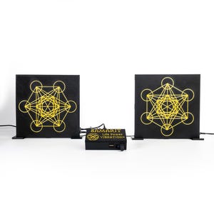 Life Power Vibration system with different passive Sacred Symbols antennas & PEMF coils / amplifier kit for PEMF vibration healing device