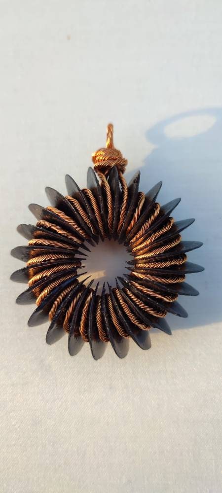 スパイラルトーラスペンダント アクティブ共鳴コイル オルゴン