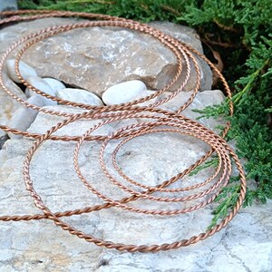 Big Set of 4 Tensor Rings Sacred Royal Cubit 144 MHZ Lost Cubit 177 Mhz Empowerment New Cubit 188 Mhz Straight line 333 Mhz Set Copper Rings