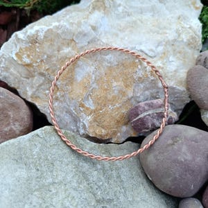 1/2  of Lost Cubit Tensor Ring  Sacred Measure 177 MHZ Energy Rings Energy Copper Rings Tensor Energy Pyramid