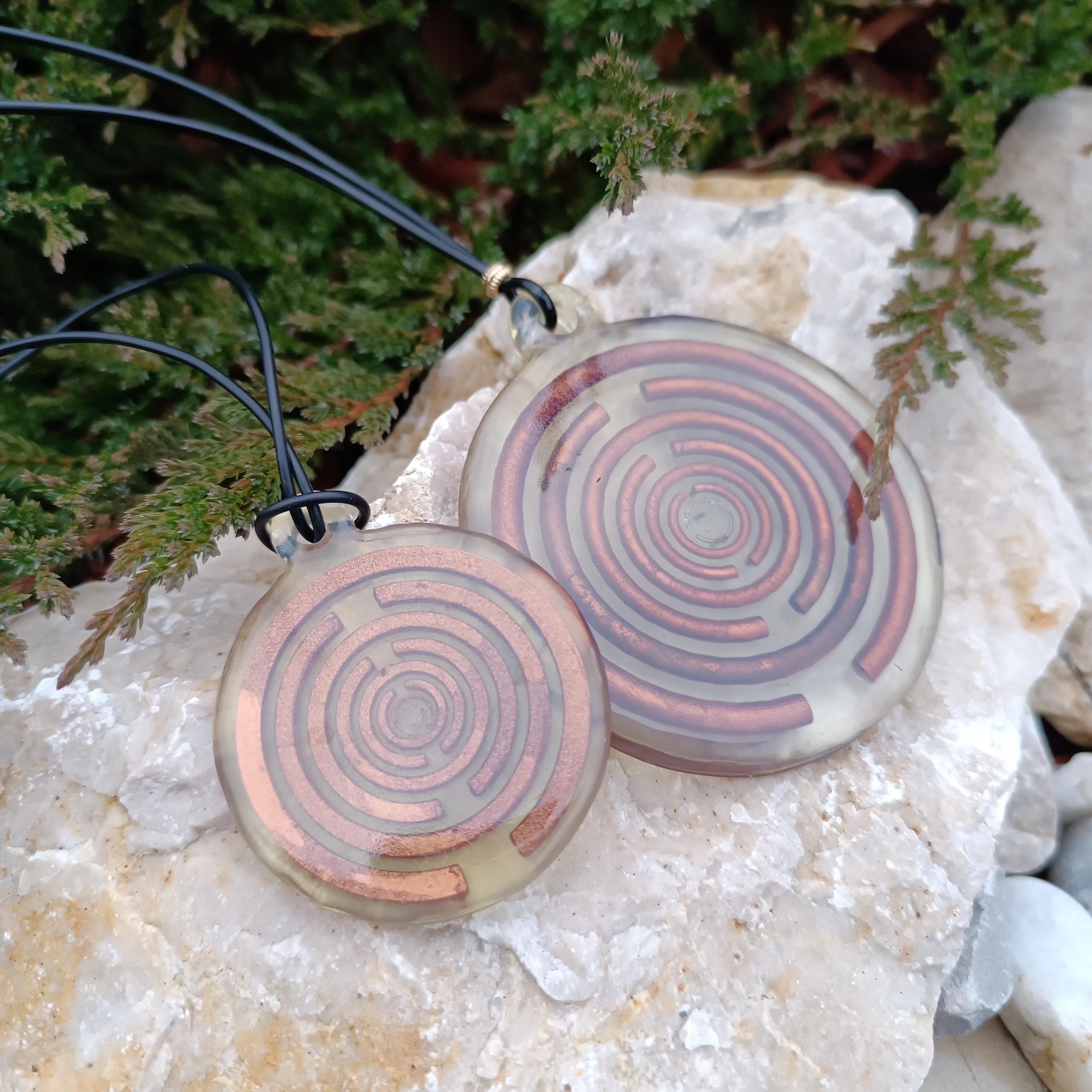 Multi-wave Lakhovsky Oscillator MWO Necklace 3D Printed Core