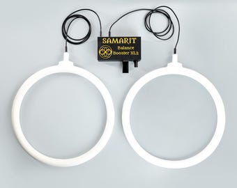 MAXI PEMF Duo UltraBalance Kit: Frequency Generator Amplifier with 2 Electromagnetic Coil by Marko Rodin technology device