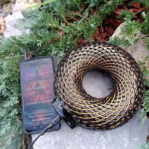MAXI 8/12 nch Toroidal 24x2 copper turns Coil Scalar Vortex Wave Torsion Field Generator Electromagnetic Coil Marko Rodin technology color