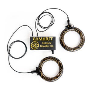 Vortex DUO QuantumBalance Kit, Balance Booster X DUO Frequenz-Generator-Verstärker 2 Wasserwirbel Spulen verschiedene Stile Farben PEMF-Gerät