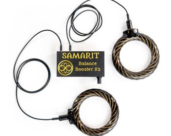 Vortex DUO QuantumBalance Kit, Balance Booster X DUO Frequency Generator Amplifier  2 Water Vortex Coils different styles colors PEMF device