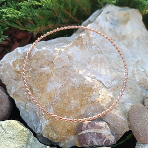 2/3 of Lost Cubit Copper Tensor Ring  Sacred Measuring Energy  177 MHZ Balance Energy Tensor Rings Energy Pyramid Geometry