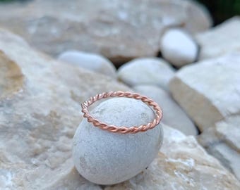 1/8 of Empowerment Cubit Tensor Ring 188 MHZ New Sacred Measure Energy Ring Energy Copper Ring Tensor Energy Pyramid