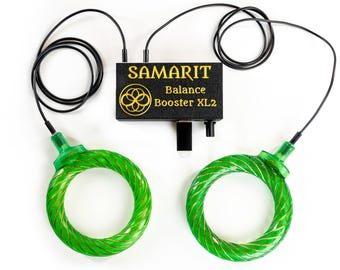 VORTEX DUO UltraBalance Kit, Balance Booster XL duo Frequency Generator Amplifier + two Water Vortex coils different styles colors