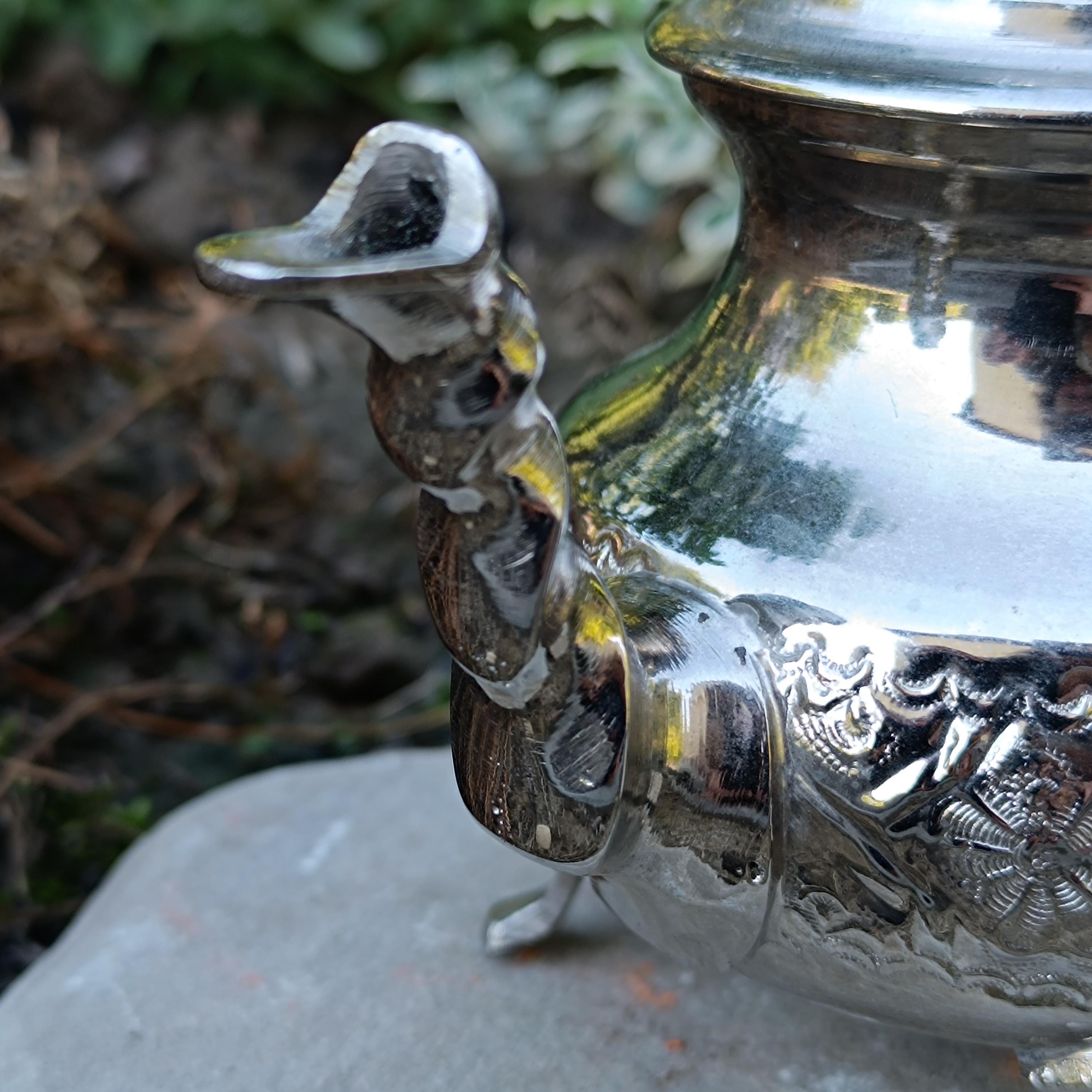 Vintage Collection Beautifully Detailed Silver Plated / Brass