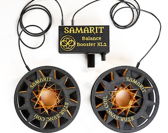 Star DUO UltraBalance Kit, Balance Booster XL Duo Frequency Generator Amplifier  2 Star Sync Coils different styles colors PEMF device