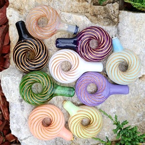 Small 12 Turns Copper Spirals Toroidal Vortex Wave Generator Torsion Fields Generator Electromagnetic Coil by Marko Rodin Yellow Green Blue