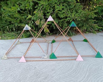 Copper Giza Pyramid, Sacred Cubit Design, DIY Kit