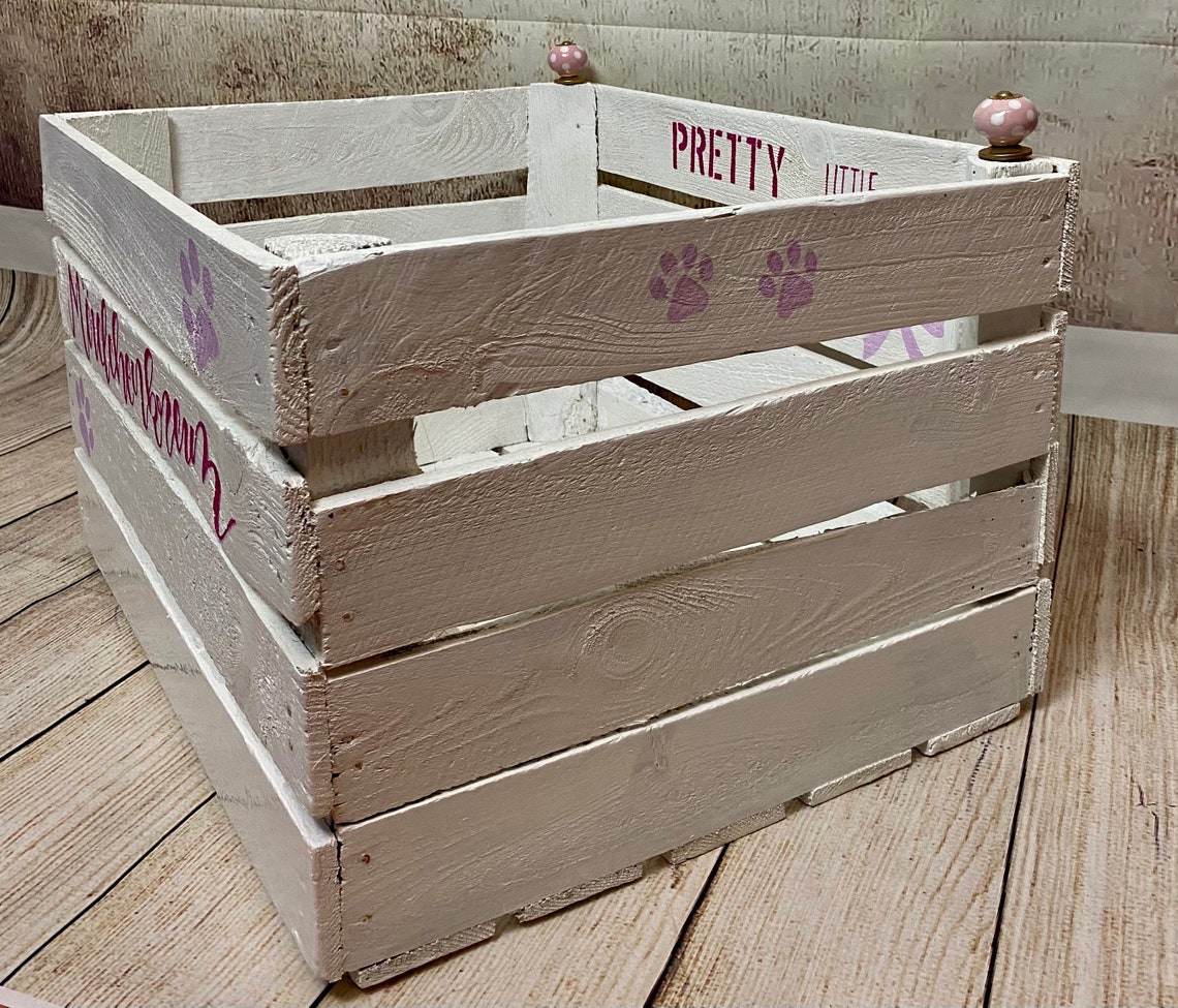 Dog Toy Box Dog Toy Storage Box Pet Dogs Animal Toy Animal Etsy UK