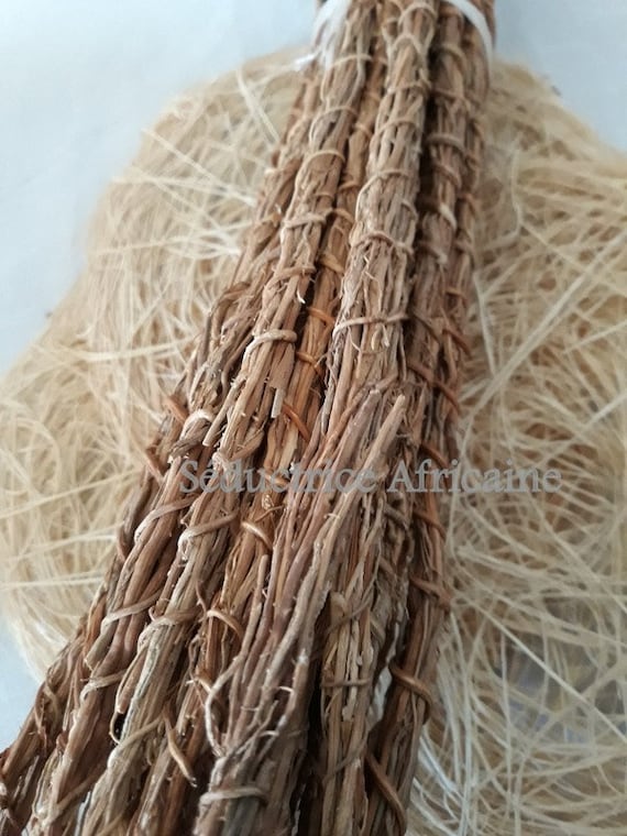 Bunch of organic vetiver roots khamare gongolili 40 gr