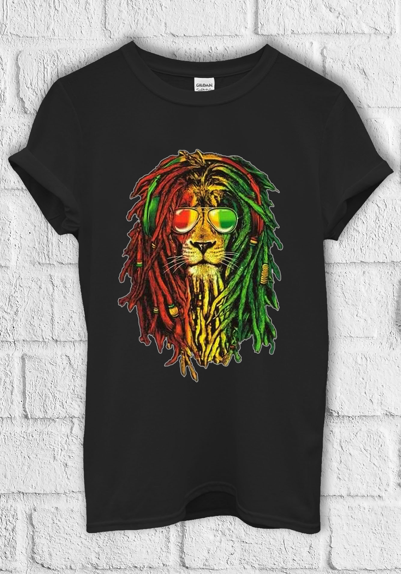 Urban Backwoods Rasta Africa Men's T-Shirt - Premium Heavy Cotton, Regular Fit, Bold Graphic Print