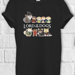 Lord Of The Dogs T Shirt Hoodie Sweatshirt Baseball Pullover Men Women Unisex Baggy Boyfriend Shirt 2605