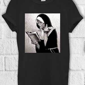 Nun ミドルフィンガー アティチュード Tシャツ パーカー スウェットシャツ ベースボール プルオーバー メンズ レディース ユニセックス バギー ボーイフレンド シャツ 1330