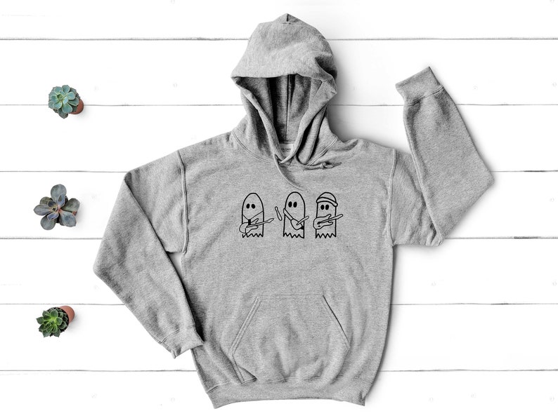 ghost bats and band hoodie