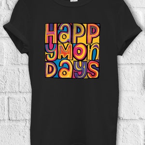Happy Montags Rock Band Musik T-Shirt Hoodie Sweatshirt Baseball Pullover Männer Frauen Unisex Baggy Boyfriend Shirt 1822