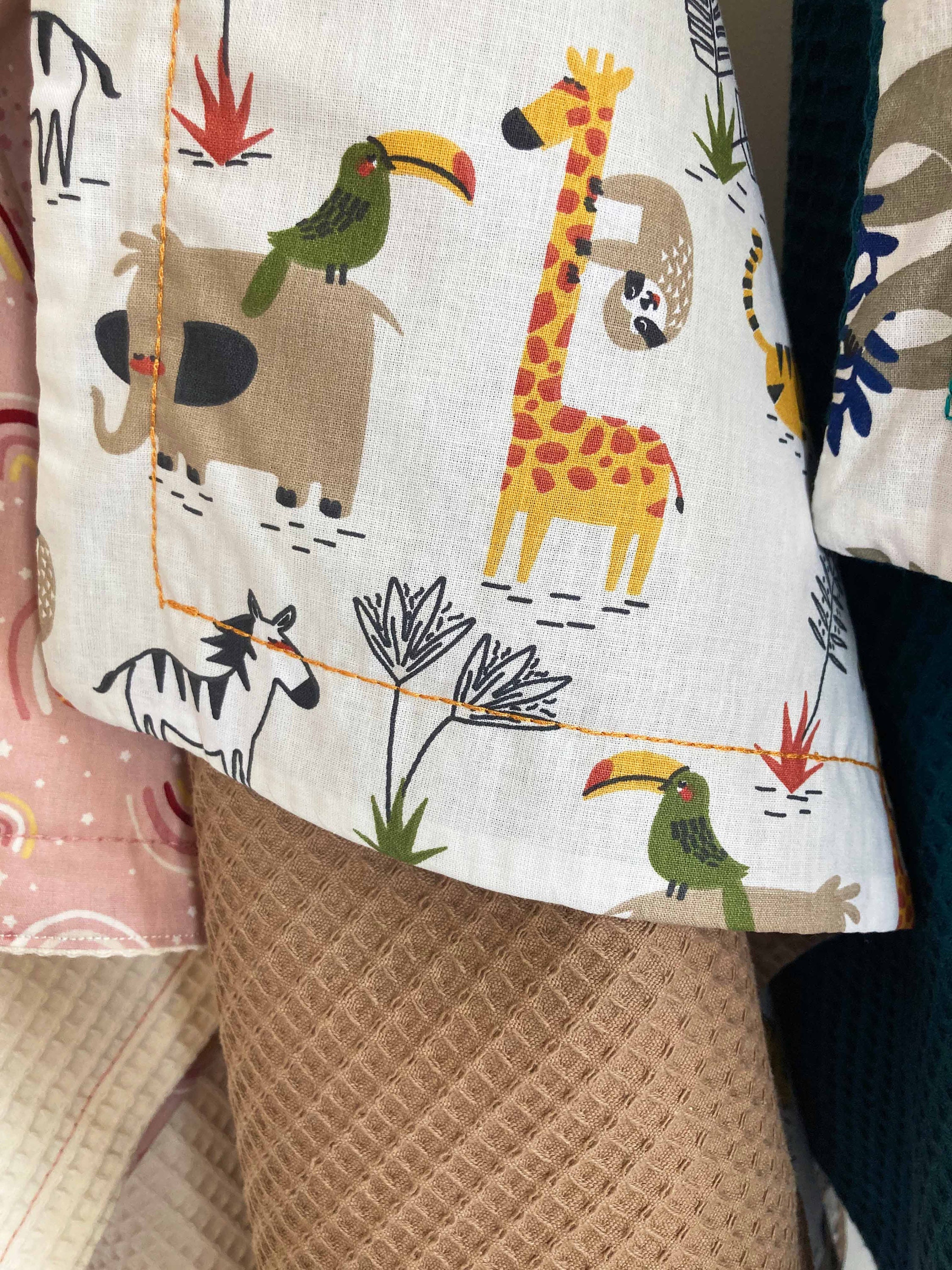 Pique Baby Blanket- Ecru