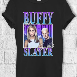 Buffy The Vampire Slayer Tv Homage T shirt Hoodie Sweatshirt Baseball Pullover Men Women Unisex Baggy Boyfriend Shirt 3264