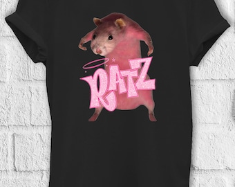 Funny Rat T Shirt Hoodie Sweatshirt Baseball Pullover Men Women Unisex Baggy Boyfriend Shirt 3061