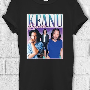 Keanu Reeves acteur t-shirt à capuche sweat Baseball pull hommes femmes unisexe Baggy petit ami chemise 2562