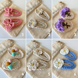 Toddler Hair Clips, Floral Snap Clips, Baby Hair Clips, Snap Clips, Children&#39;s Hair Accessories, Baby Hair, Fringe Clips, Pretty Hair Clips