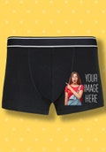Your Image Here Personalised Boxer Custom Funny Men Underwear, Valentines Day Gift Boyfriend, Gift For Him, Husband Gift, Gifts For Him B2