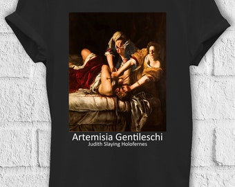 Artemisia Gentileschi T-Shirt Judith Slaying Holofernes Hoodie Sweatshirt Baseball Pullover Männer Frauen Unisex Baggy Boyfriend Shirt 3390