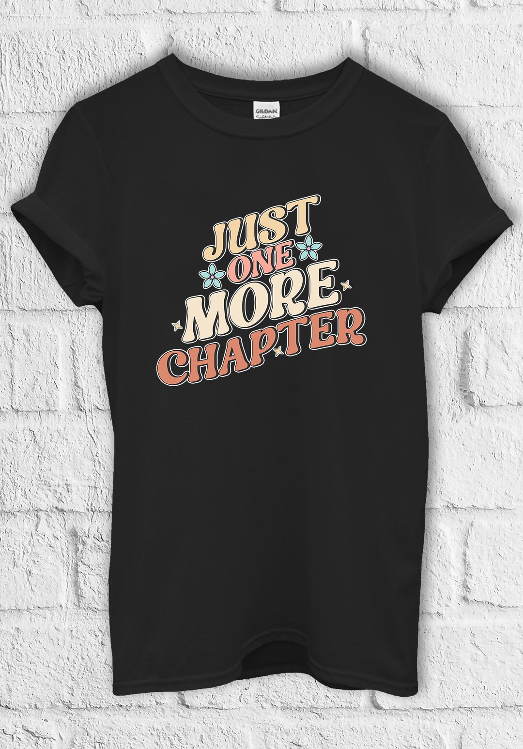 Just One More Chapter Vintage T Shirt Hoodie Sweatshirt Jute Bag Kids T