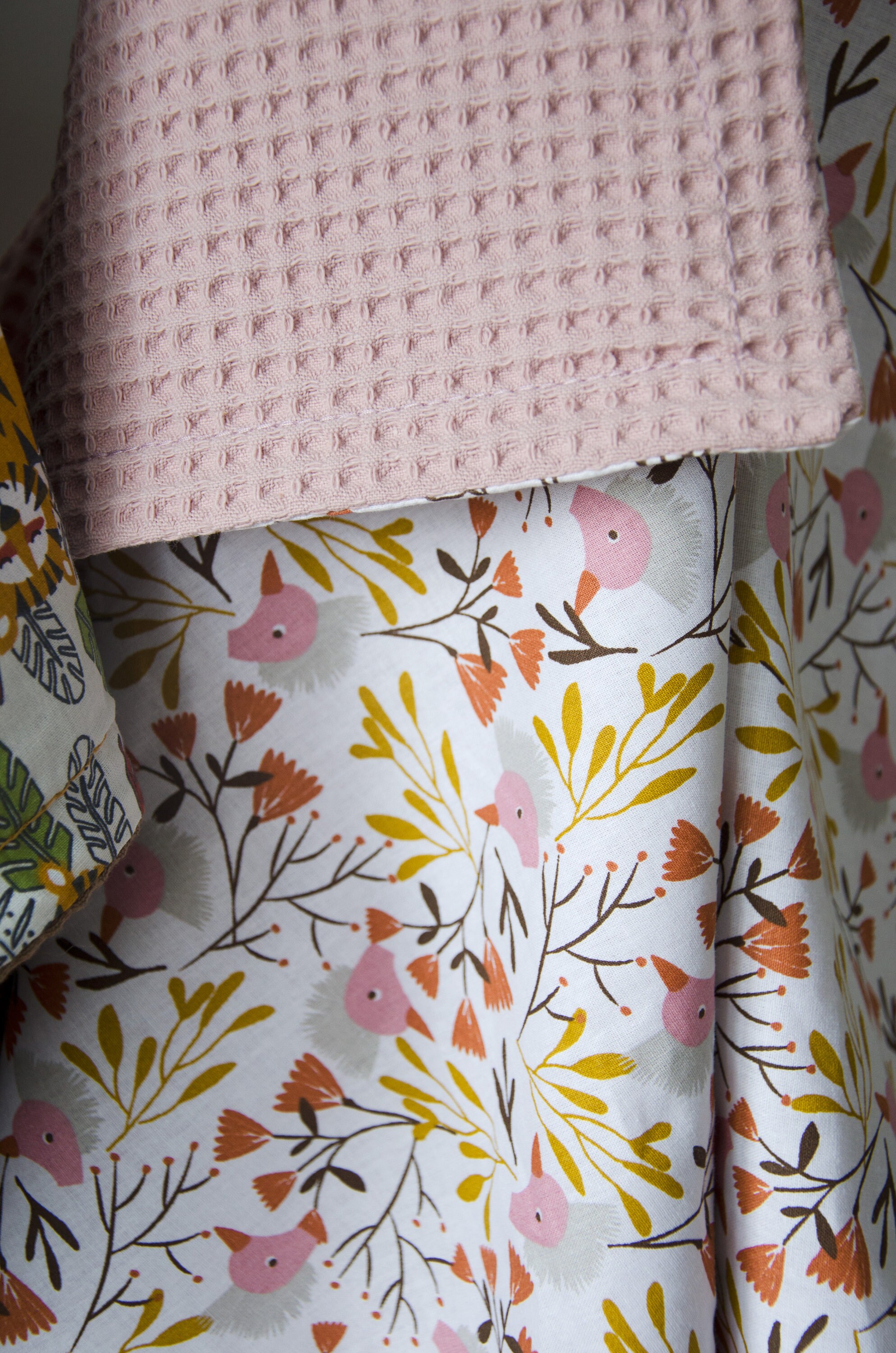 Cotton Waffle Baby Blanket