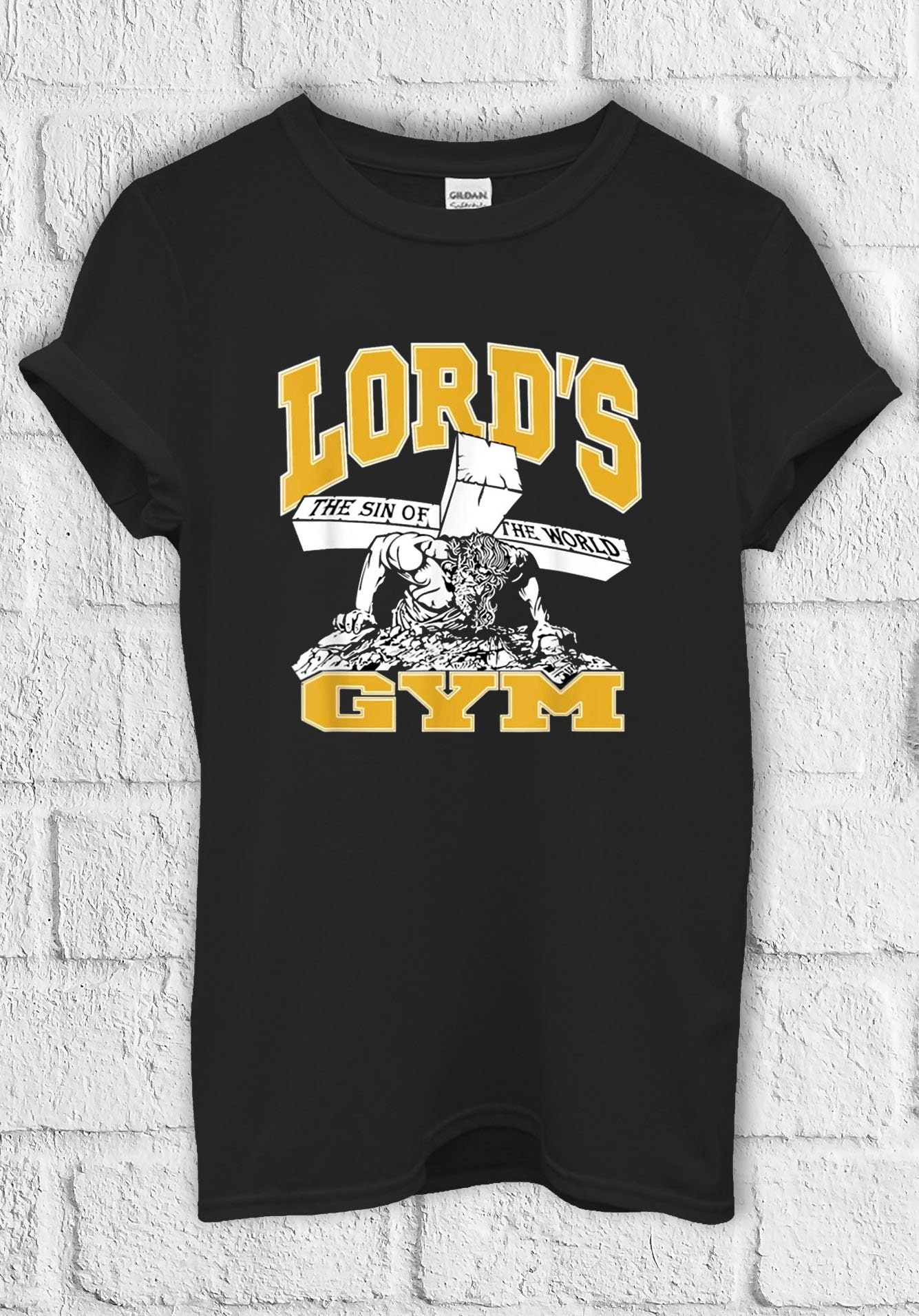 God's gym t shirt sale
