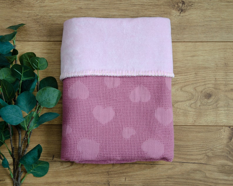 Organic Baby Blanket Cotton Nicky Velours Baby Blanket Cozy Etsy