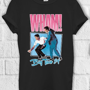Wham Concert chanteur t-shirt à capuche sweat Baseball pull hommes femmes unisexe Baggy petit ami chemise 2290