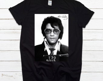 Elvis Presley Mugshot T Shirt 2629