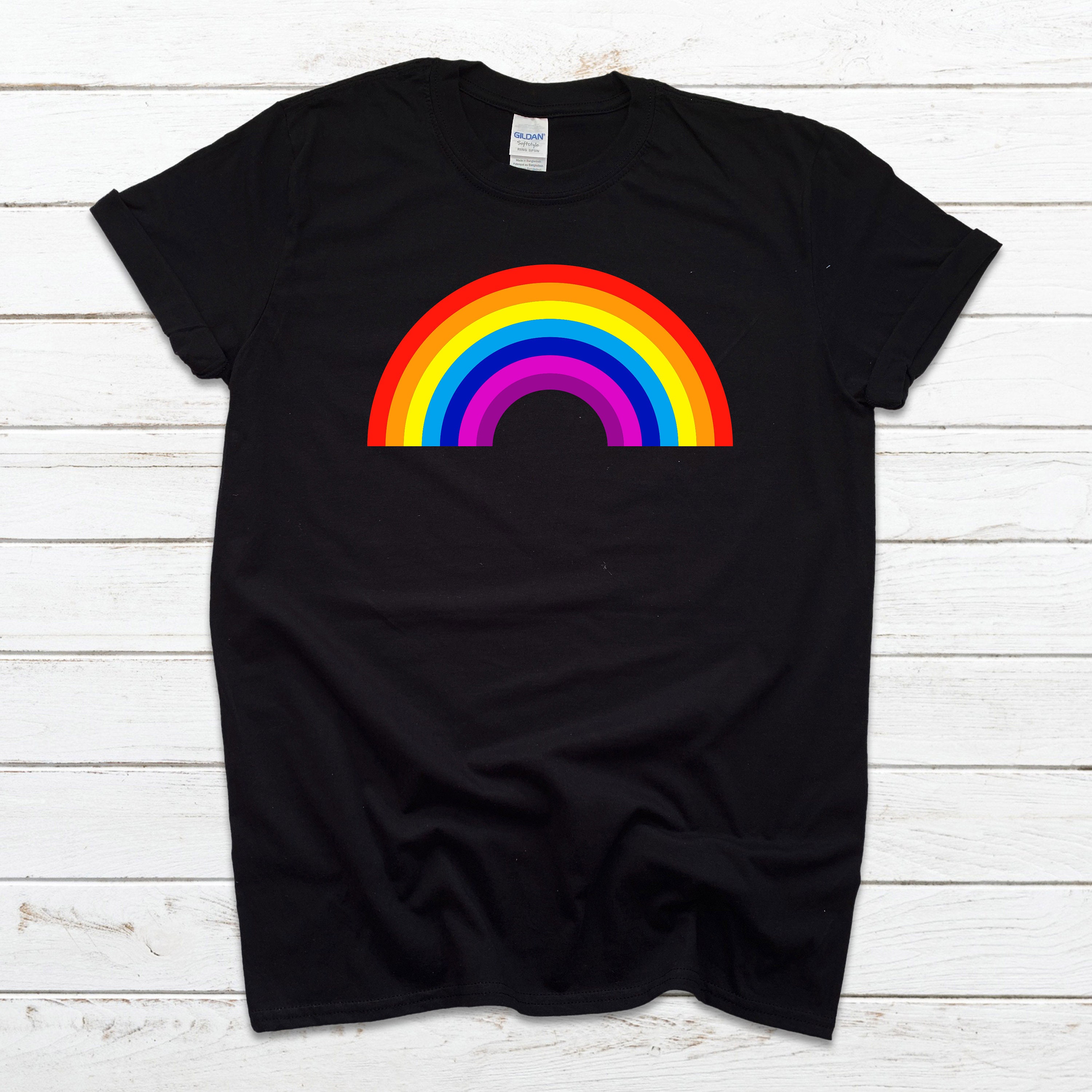 Rainbow Printed T-Shirt - Men - Ready-to-Wear