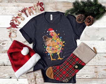 Christmas chicken pajamas Clearance