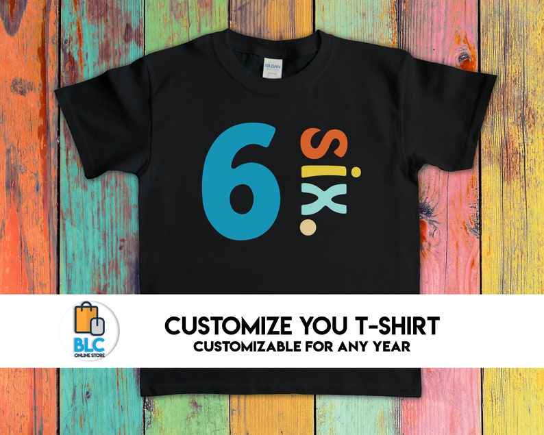 6. Geburtstag Shirts für Jungen 6 6. Geburtstagsgeschenke Etsy