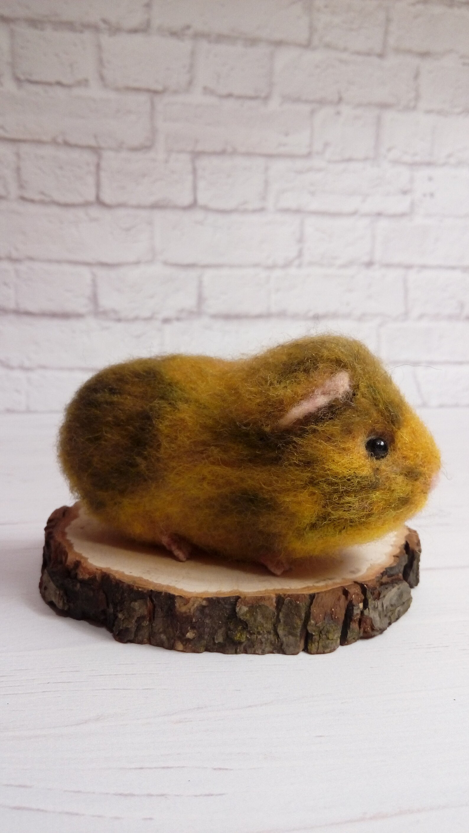 Guinea pig Needle felted guinea pig Felted animal Realistic Etsy