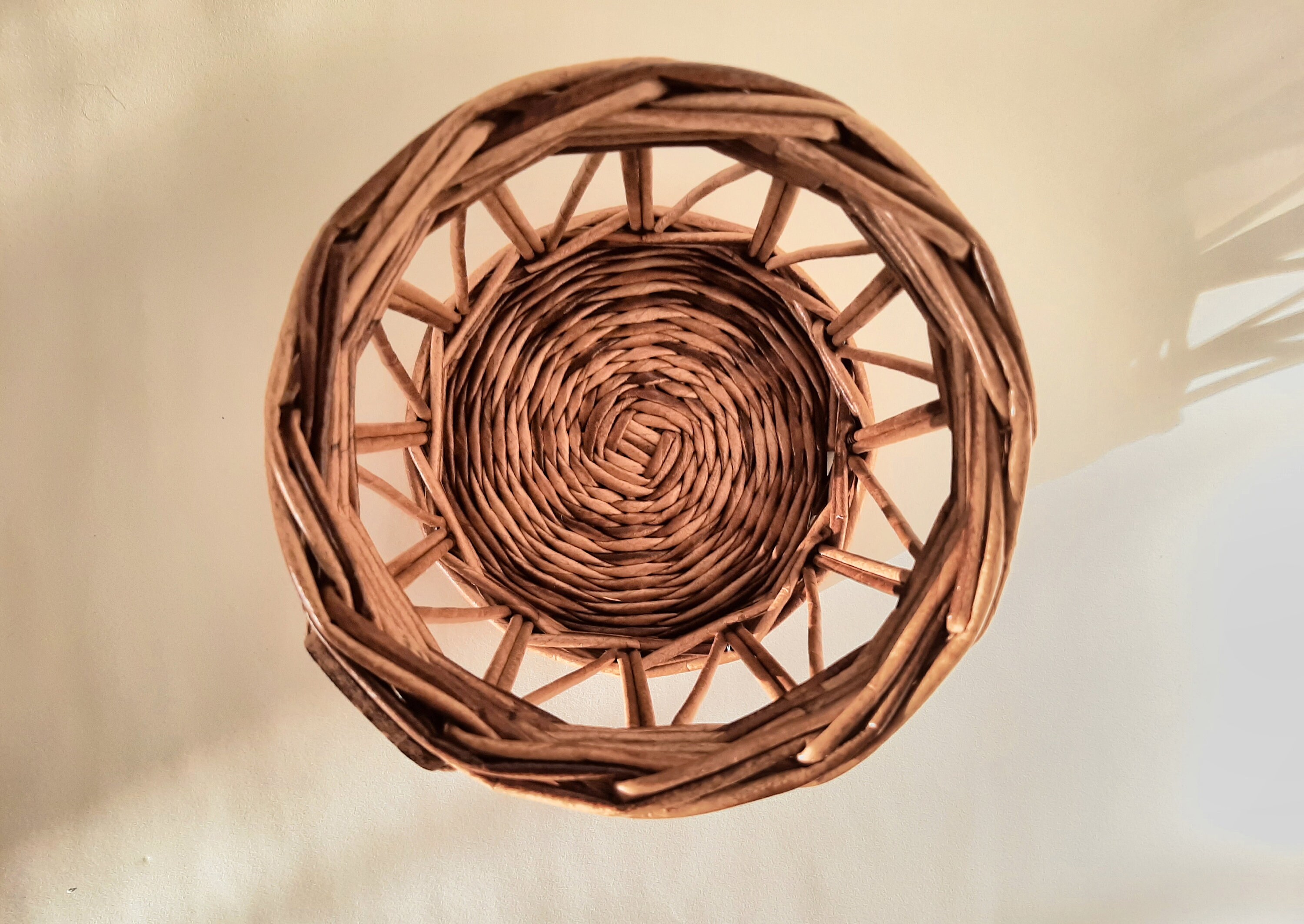 Wicker candle holder Wicker basket decor Wicker decoration Etsy