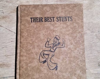 Their Stunts Cartooning Lessons Book 1928 HC