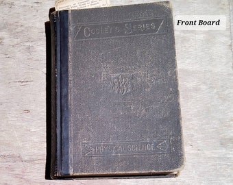 Cooley's Physics Textbook: Elementary Natural Philosophy, 1880 Book