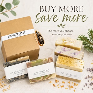 Mix & Match Botanical Soap Bundle | Handmade | Buy More, Save More