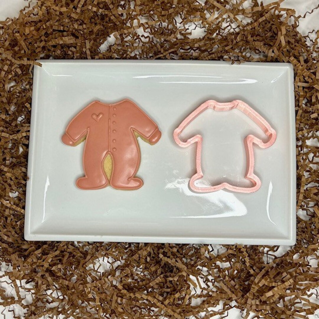 Baby Footed Pajamas Cookie Cutter Etsy