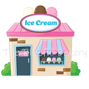 Ice Cream Shoppe Cookie Cutter