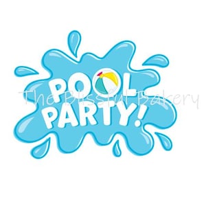 Pool Party! Cookie Cutter
