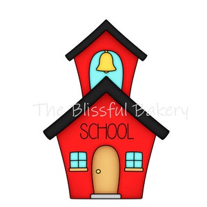 Schoolhouse Cookie Cutter