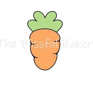 Chunky Carrot Cookie Cutter